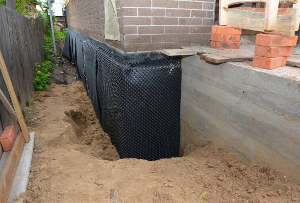 Crawl space vapor barrier installation in Amboy, IN